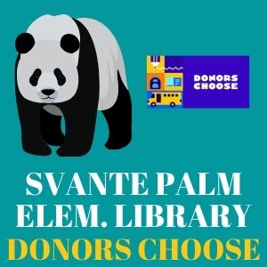 Palm Elementary Library Donors Choose page